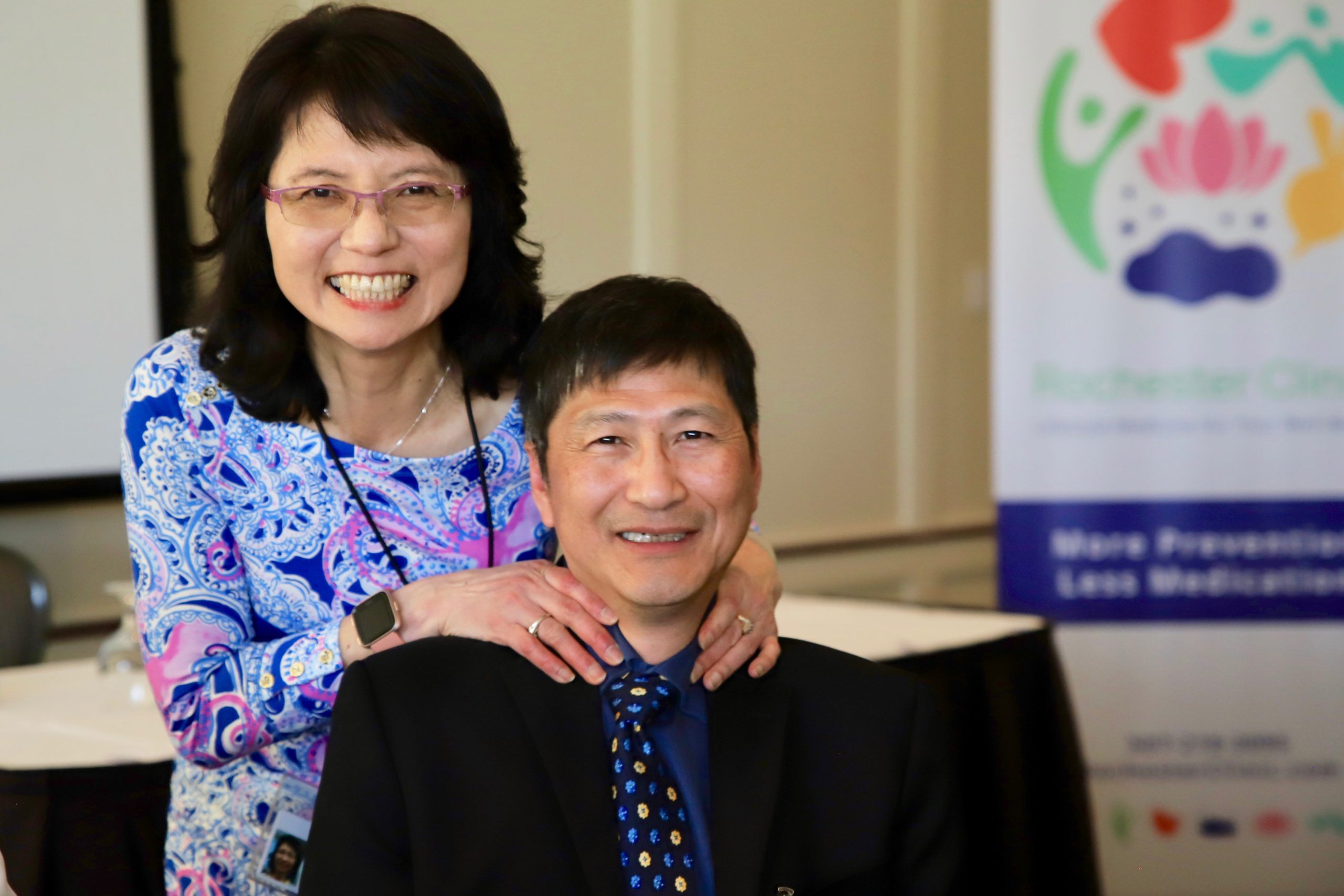 Healing Steps to Wellness co-host Mei Lui & Dr Jengyu Lai