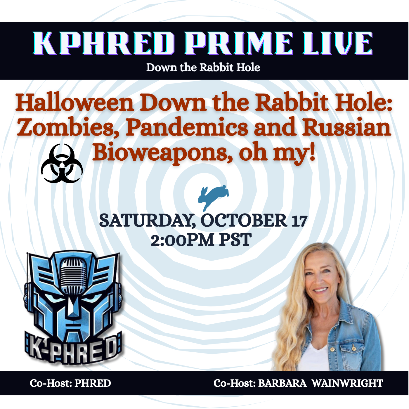 Halloween Down the Rabbit Hole: Zombie, Pandemics and Russian Bioweapons oh my!